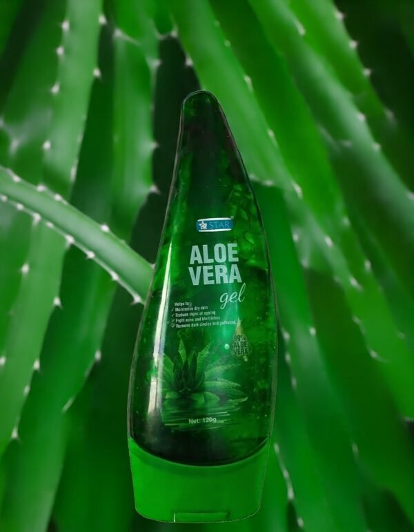 STAR Aloe Vera Gel Helps To Moisturize Dry Skin With 99% Aloe Vera 120 gm