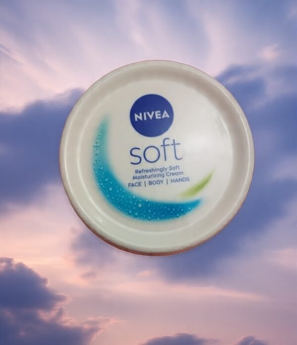 NIVEA Refreshingly Soft Moisturizing Cream,Intensive Protective Care Daily Use as a Face | Body | Hands 50ml