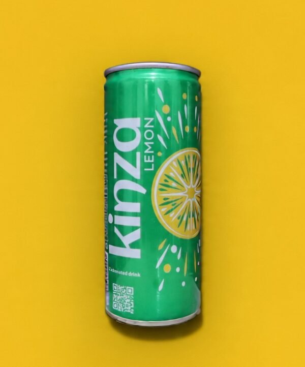 Kinza Lemon Carbonated Drink Cane