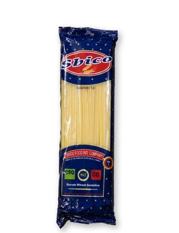 Sbico Durum Wheat Semolina Spaghetti 1.2