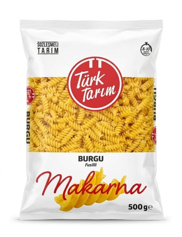 Turk Tarim Burgu Fusilli Makrana 500gm