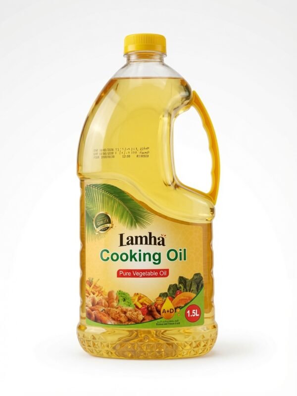Lamha Pure Vegetable Cooking Oil 1500ml (1.5L)